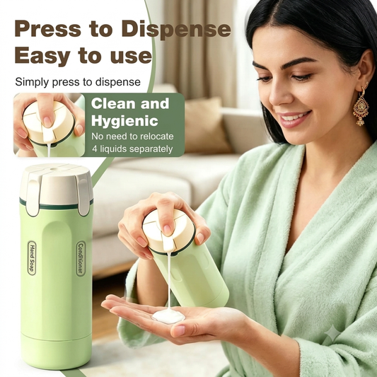 4 in 1 Travel Dispenser