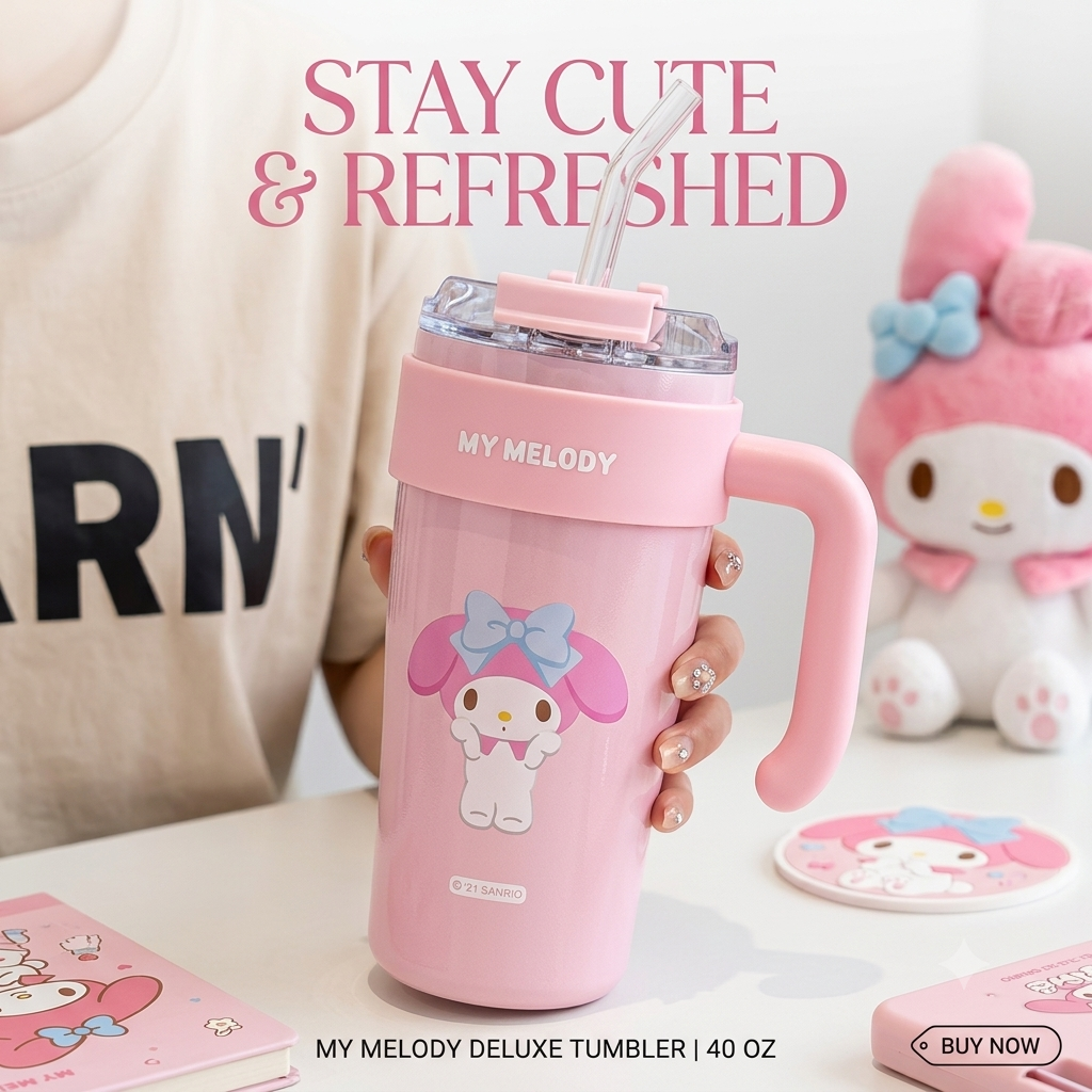 Cute insulated tumbler